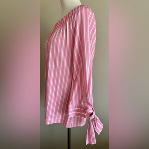 NWOT Marc Cain Striped Blouse